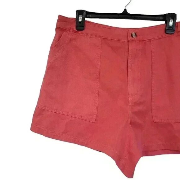 Universal Thread Women's Watermelon Cotton Utility Shorts NEW - Picture 4 of 10